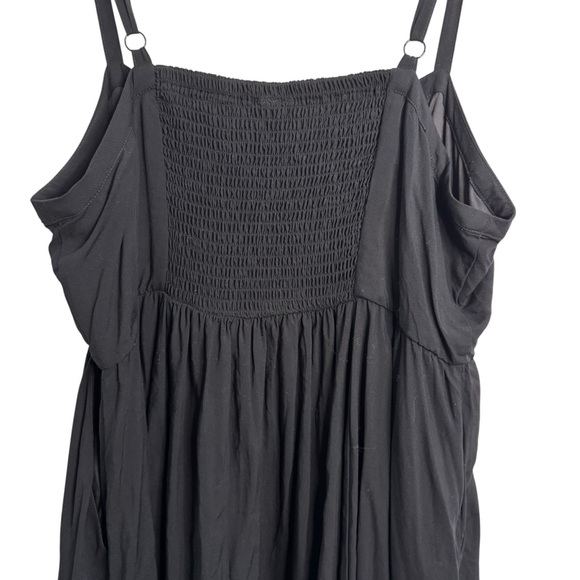 Torrid Plus Size Black Spaghetti Strap Midi Dress - Picture 7 of 9